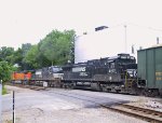 NS 8797 is the last of 3 locos at Southern Junction